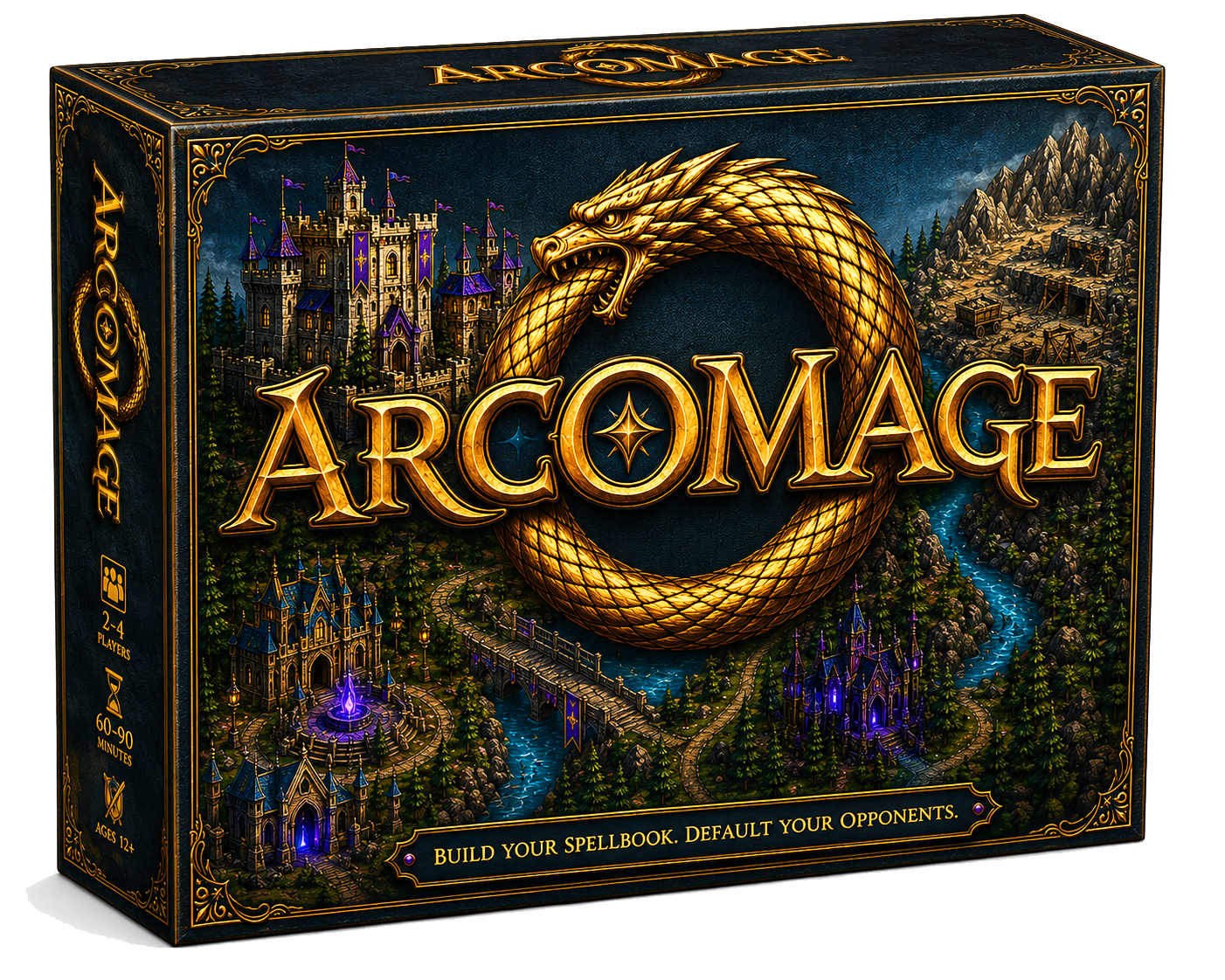 ArcoMage boxed game - render