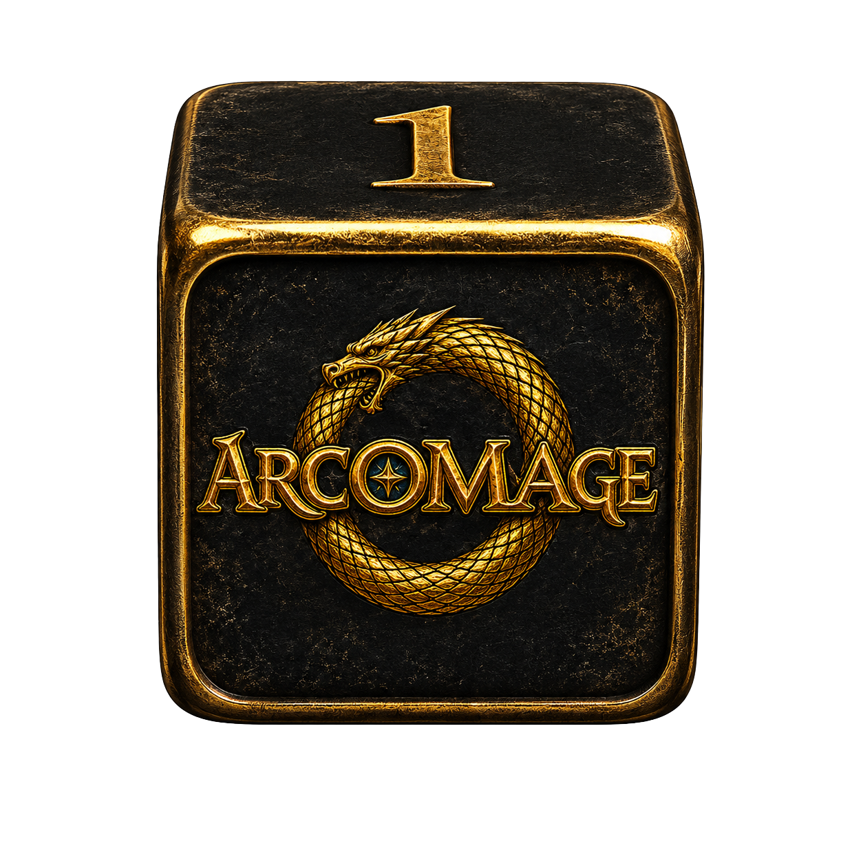 ArcoMage die - ouroboros face